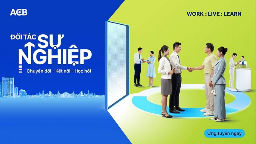 ACB tuyển dụng hơn 500 nhân sự cho chương trình “Đối tác sự nghiệp 2025”