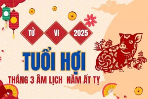 Tử vi tuổi Hợi tháng 3 năm 2025: Sự nghiệp khó khăn, đường tài lộc gặp nhiều trắc trở