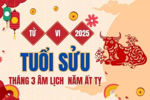 Tử vi tuổi Sửu tháng 3 năm 2025: Nhiều thách thức với người tuổi Sửu do cục diện Tương Phá ám hại