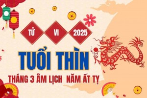 Tử vi tuổi Thìn tháng 3 năm 2025: Vận khí khá ảm đạm, hung vận tăng cao