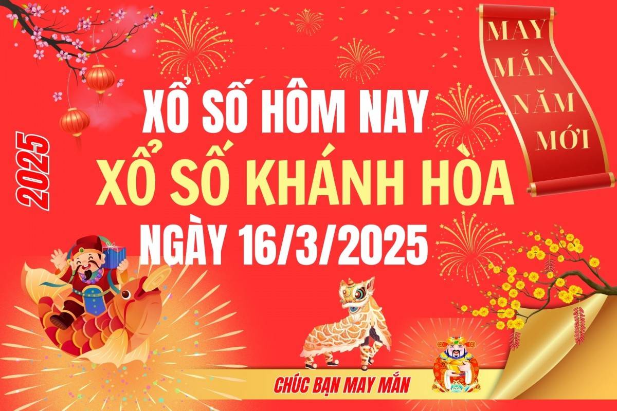 XSKH 12/3, Kết quả xổ số Khánh Hòa hôm nay 12/3/2025, Trực tiếp XSKH ngày 12 tháng 3