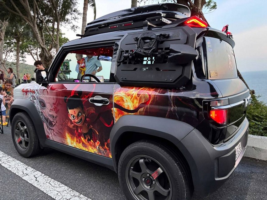  Chiếc xe VF 3 “độc” của anh Tiến Hưng (Đà Nẵng) nhận được sự quan tâm lớn của cộng đồng 