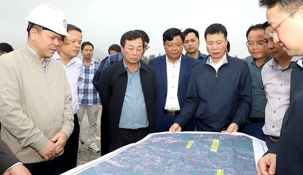 Phú Thọ: Chủ tịch UBND tỉnh kiểm tra tiến độ thi công các dự án giao thông trọng điểm