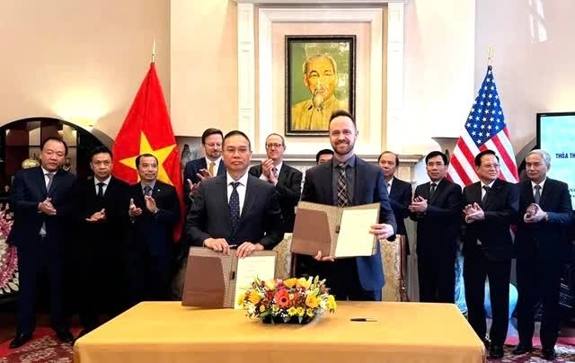 Doanh nghiệp Việt - Mỹ ký loạt hợp đồng tỉ USD sẽ triển khai ngay trong năm nay  ẢNH: BCT Doanh nghiệp Việt - Mỹ ký loạt hợp đồng tỉ USD sẽ triển khai ngay trong năm nay  ẢNH: BCT