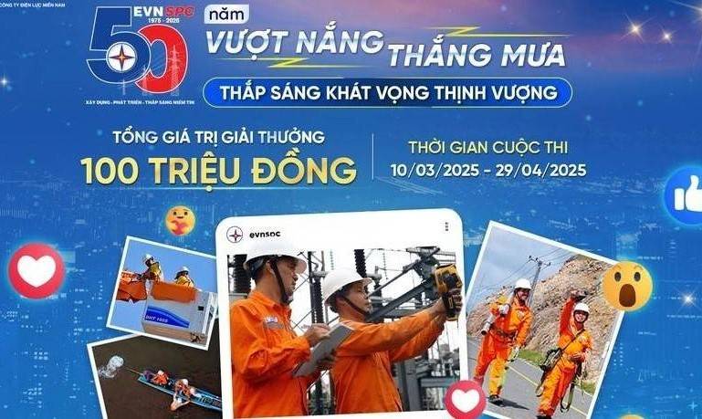 3 cuộc thi đặc biệt chào mừng 50 năm thành lập ngành Điện miền Nam
