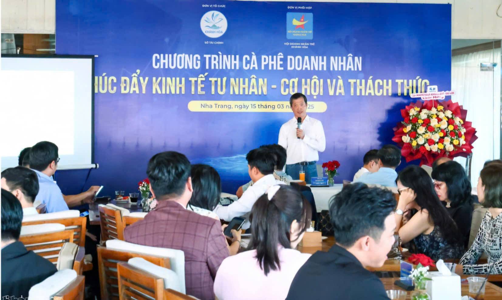 Khánh Hòa: Thúc đẩy kinh tế tư nhân góc nhìn từ chương trình Cà phê doanh nhân