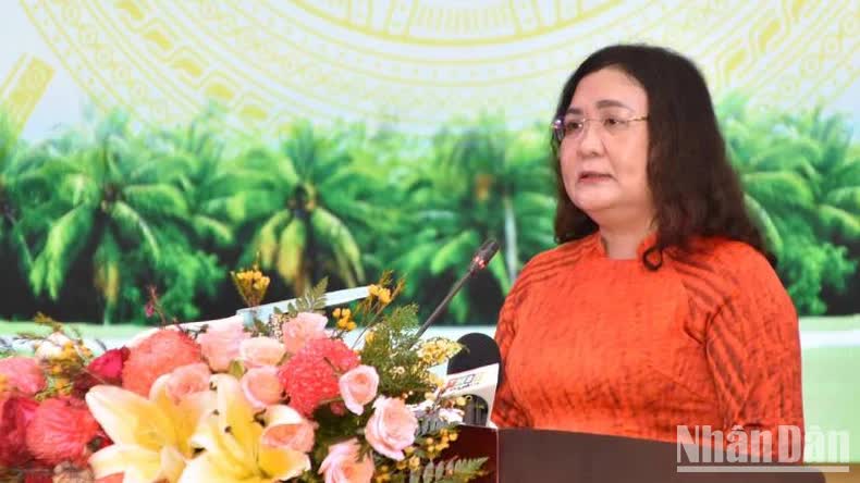 Hội thảo khoa học “Cuộc đời và sự nghiệp cách mạng của đồng chí Nguyễn Thị Định” ảnh 3