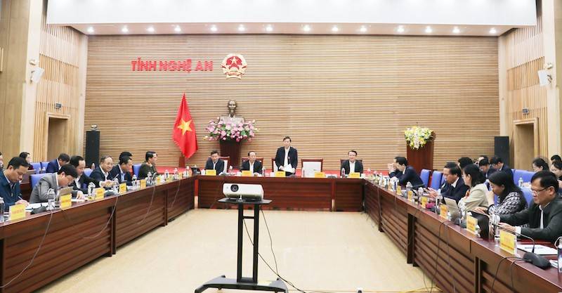 Chỉ đạo nêu trên được Lãnh đao UBND tỉnh Nghệ An quán triệt tại Phiên họp thường kỳ tháng 2/2025 