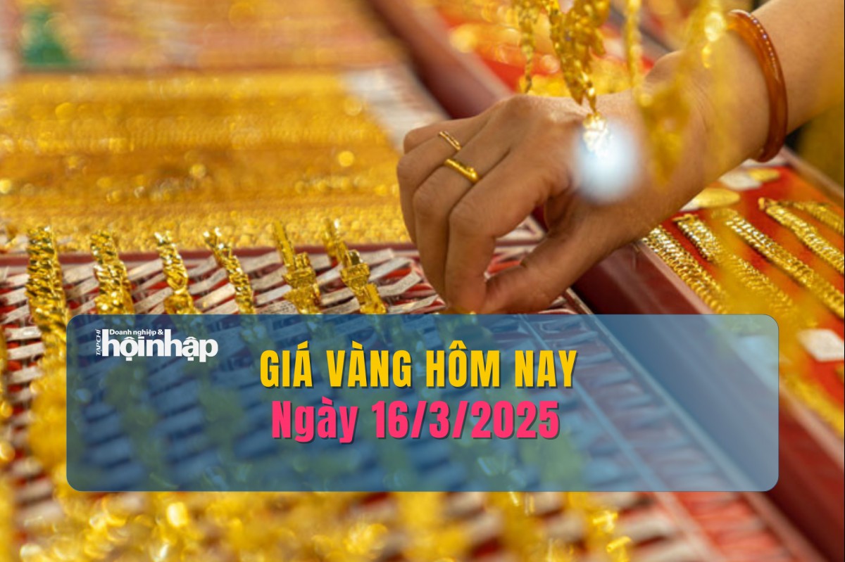 Giá vàng hôm nay 16/3: Vàng nhẫn tiếp đà tăng cao tiến sát mốc 97 triệu đồng/lượng