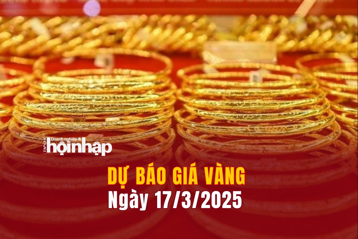 Dự báo giá vàng 17/3: Vàng nhẫn tròn trơn, vàng miếng vẫn neo ở mức cao