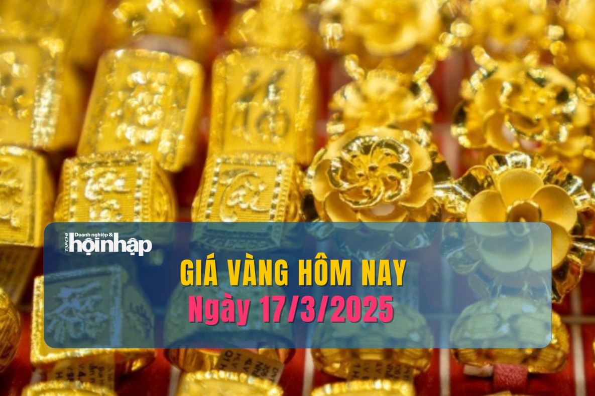 Giá vàng hôm nay 17/3: Vàng nhẫn neo cao sát mốc 97 triệu đồng/lượng