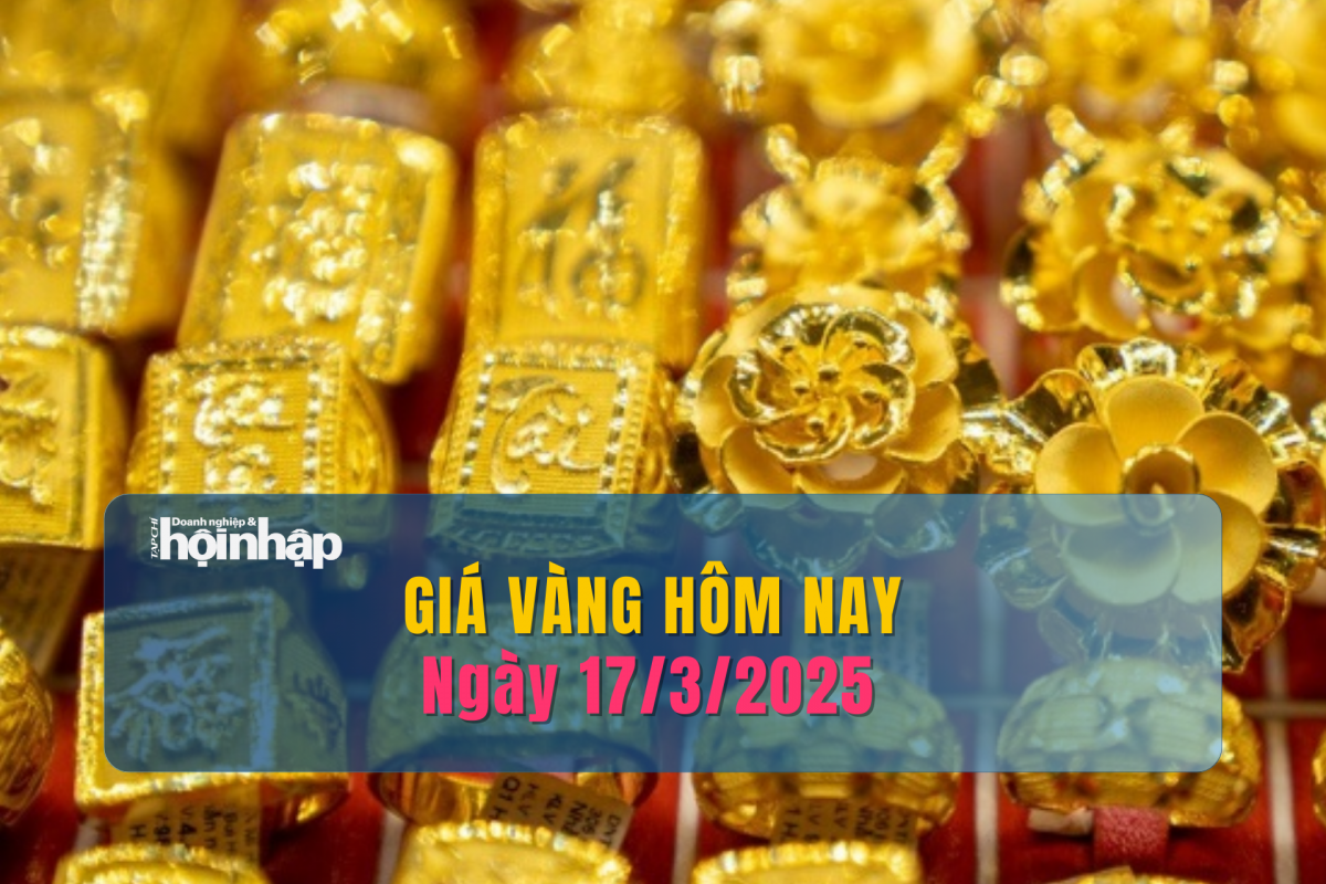 Giá vàng hôm nay 17/3: Vàng nhẫn neo cao sát mốc 97 triệu đồng/lượng