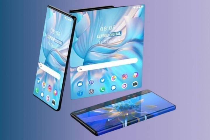 Huawei sắp sản xuất hàng loạt smartphone màn hình cuộn đầu tiên trên thế giới ?