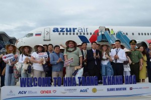 Khánh Hòa chào đón chuyến bay charter đầu tiên từ Nga sau 3 năm gián đoạn