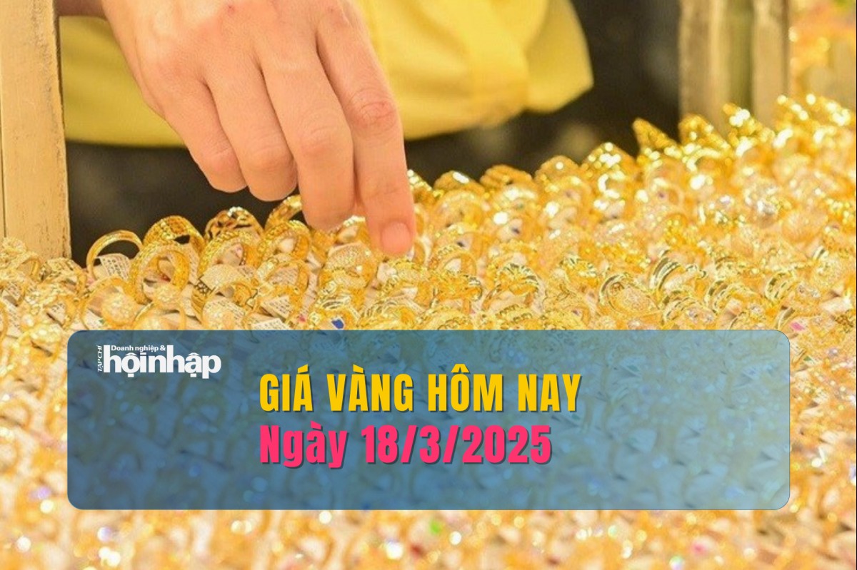 Giá vàng hôm nay 18/3: Vàng nhẫn tròn trơn tăng mạnh sát mốc 97 triệu đồng/lượng