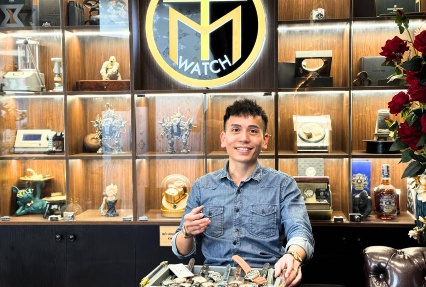 Ông chủ đồng hồ Minh Triệu đam mê với 