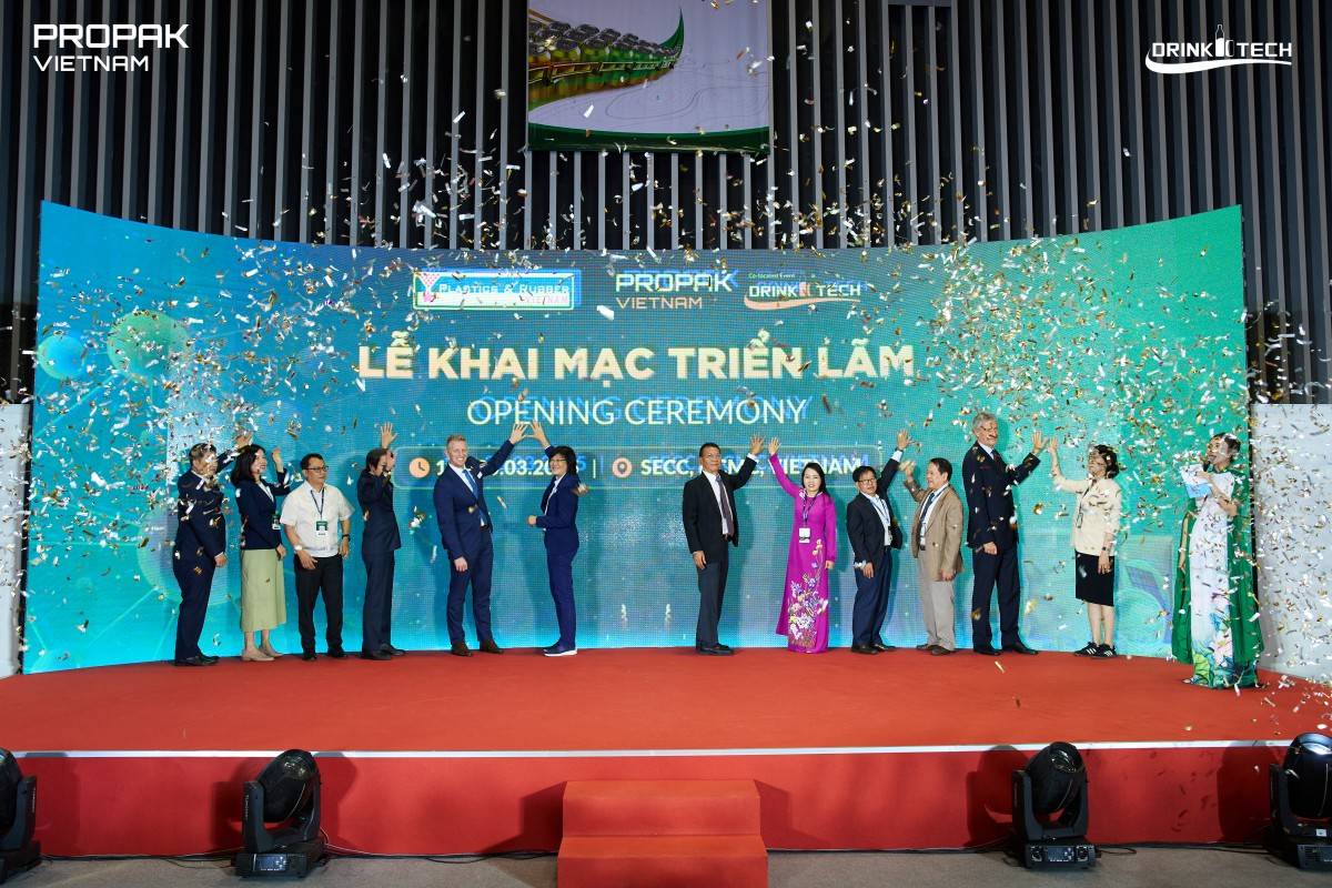 Nhiều công nghệ mới được giới thiệu tại hai triển lãm Propak và DrinkTech Vietnam 2025