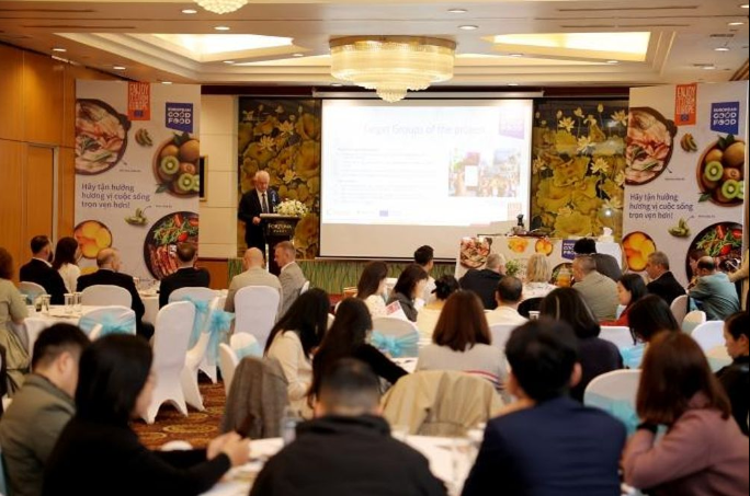 Dự án “EU Good Food - Good Life” được đồng tài trợ bởi Liên minh châu Âu