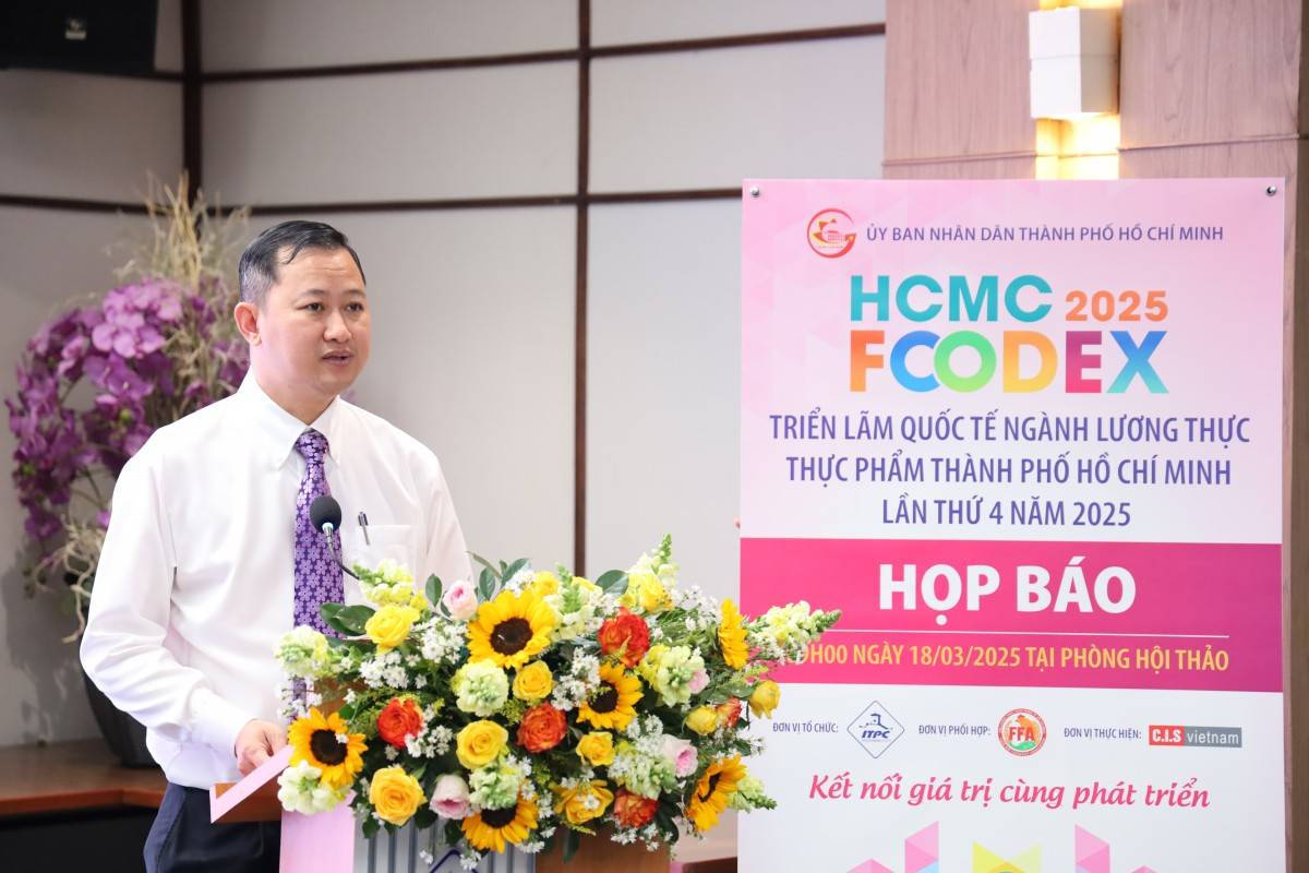 Triển lãm HCMC Foodex 2025: Quảng bá giới thiệu các sản phẩm xanh
