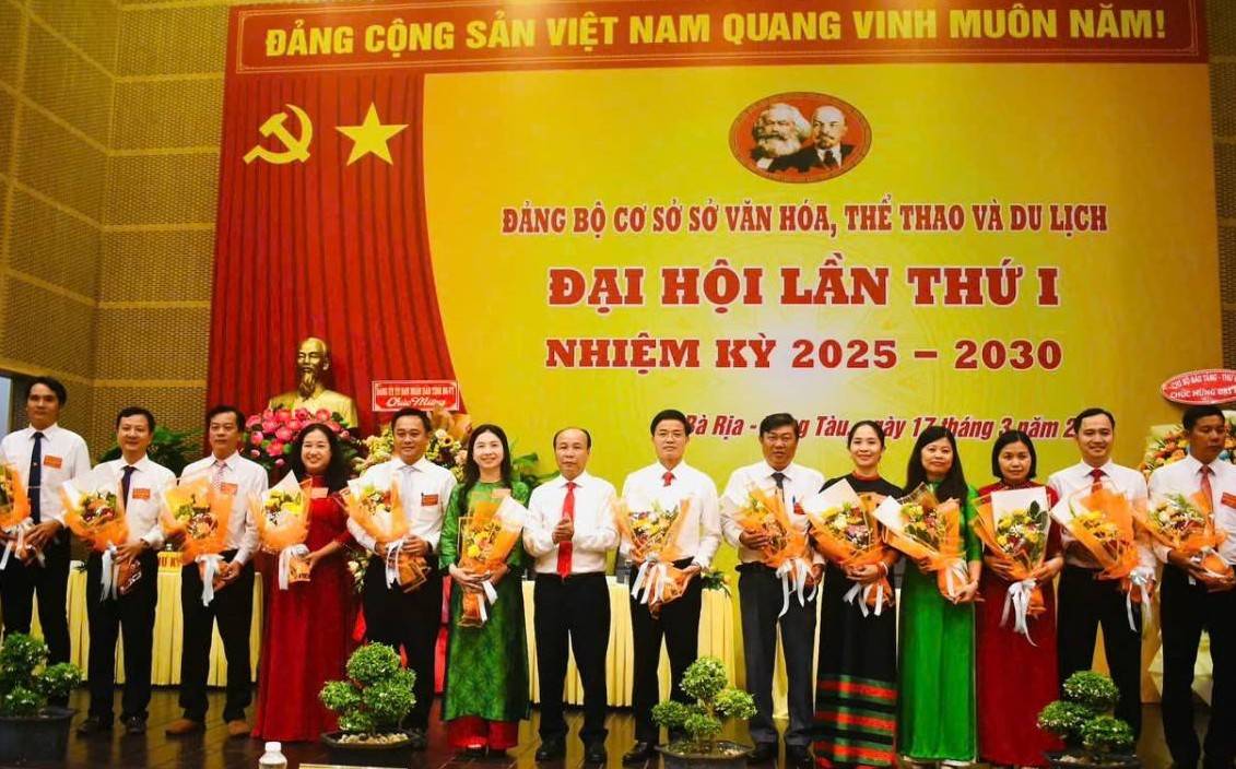 Sở Văn hóa Thể thao và Du lịch tỉnh Bà Rịa - Vũng Tàu: Tổ chức Đại hội lần thứ nhất nhiệm kỳ 2025 - 2030