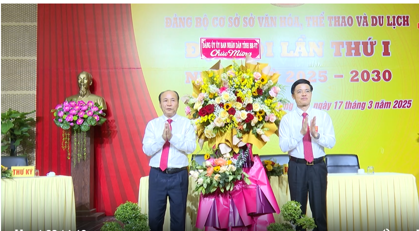 Sở Văn hóa Thể thao và Du lịch tỉnh Bà Rịa - Vũng Tàu: Tổ chức Đại hội lần thứ nhất nhiệm kỳ 2025 - 2030