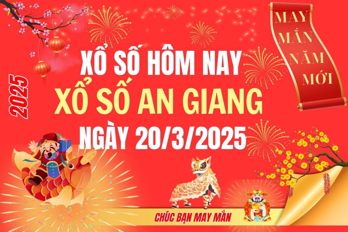 XSAG 13/3, Kết quả xổ số An Giang hôm nay 13/3/2025, Trực tiếp XSAG ngày 13 tháng 3