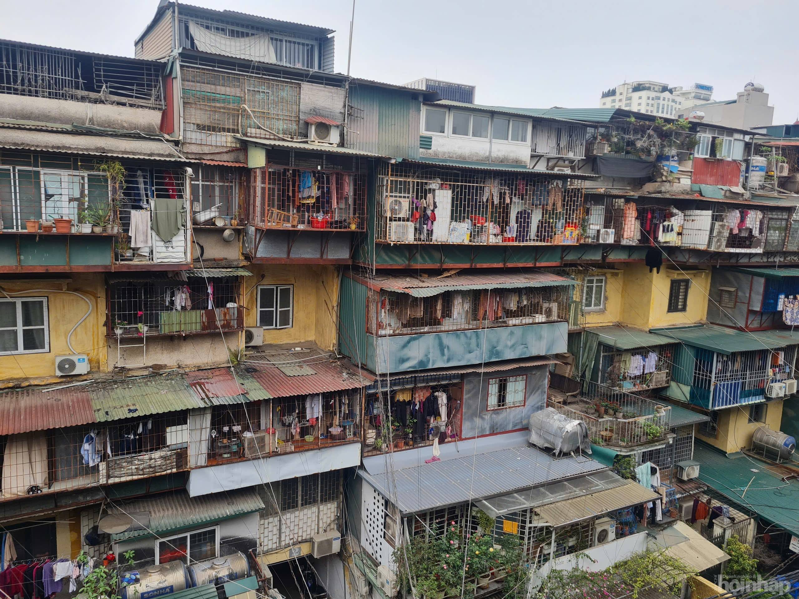 Chung cư cũ Hà Nội sẽ được nâng chiều cao tối đa 40 tầng