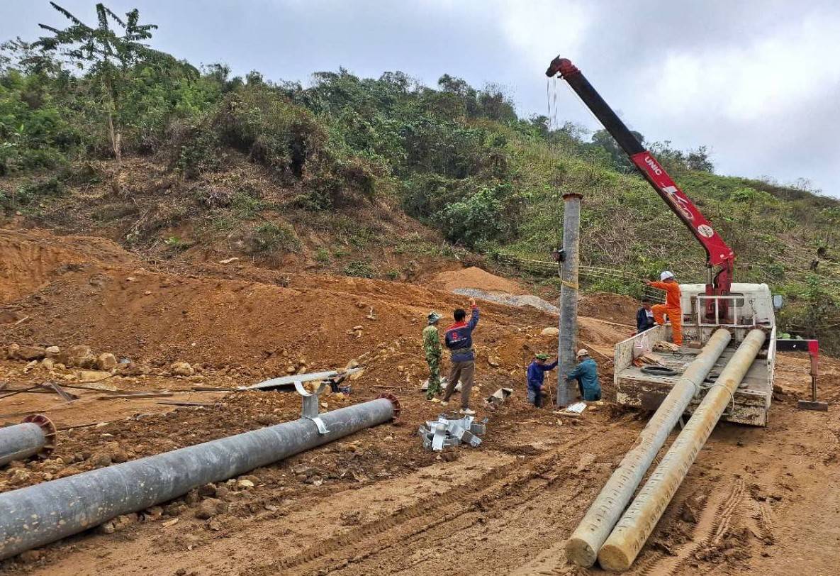 Lai Châu: Huyện Nậm Nhùn tích cực đẩy nhanh tiến độ thi công các dự án xây dựng