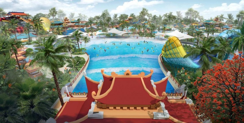  Cư dân có thể trải nghiệm các dịch vụ giải trí cả ngày lẫn đêm tại tổ hợp 5 đại công viên của Sun Urban City. (Ảnh phối cảnh minh họa)