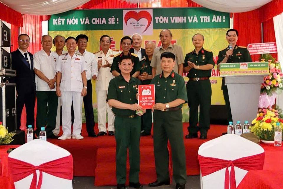 TP. Hồ Chí Minh: Ra mắt CLB Trái tim Người lính Phương Nam