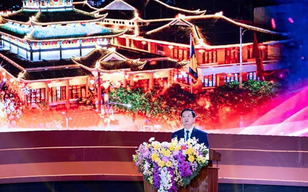 Phó Thủ tướng Chính phủ Mai Văn Chính phát biểu tại buổi lễ.