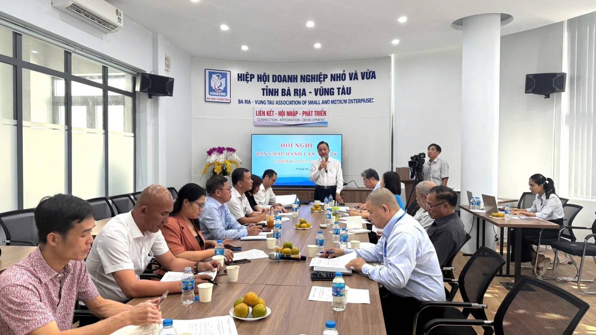 Hiệp Hội Doanh Nghiệp Nhỏ và Vừa tỉnh Bà Rịa – Vũng Tàu bổ nhiệm nhân sự và triển khai kế hoạch năm 2025 