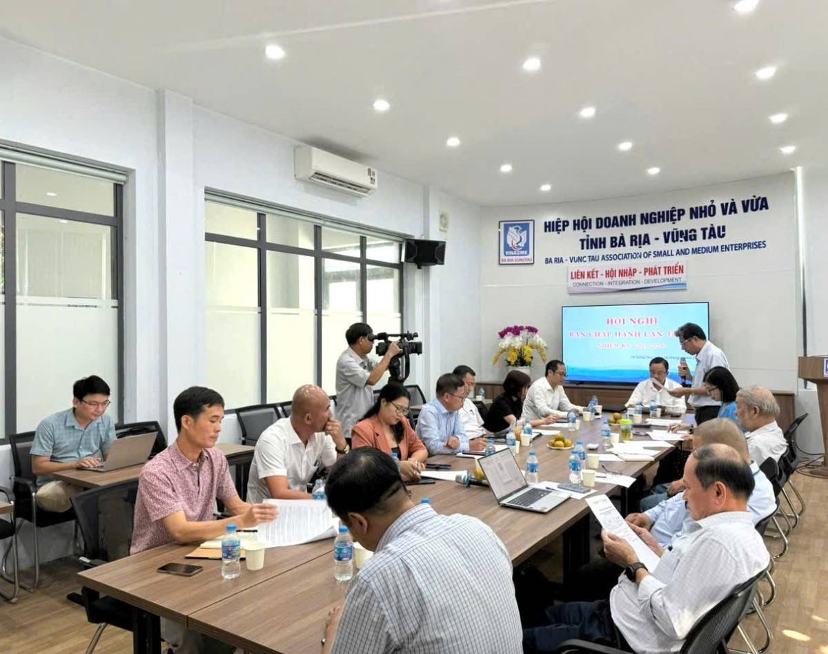 Hiệp Hội Doanh Nghiệp Nhỏ và Vừa tỉnh Bà Rịa – Vũng Tàu bổ nhiệm nhân sự và triển khai kế hoạch năm 2025 