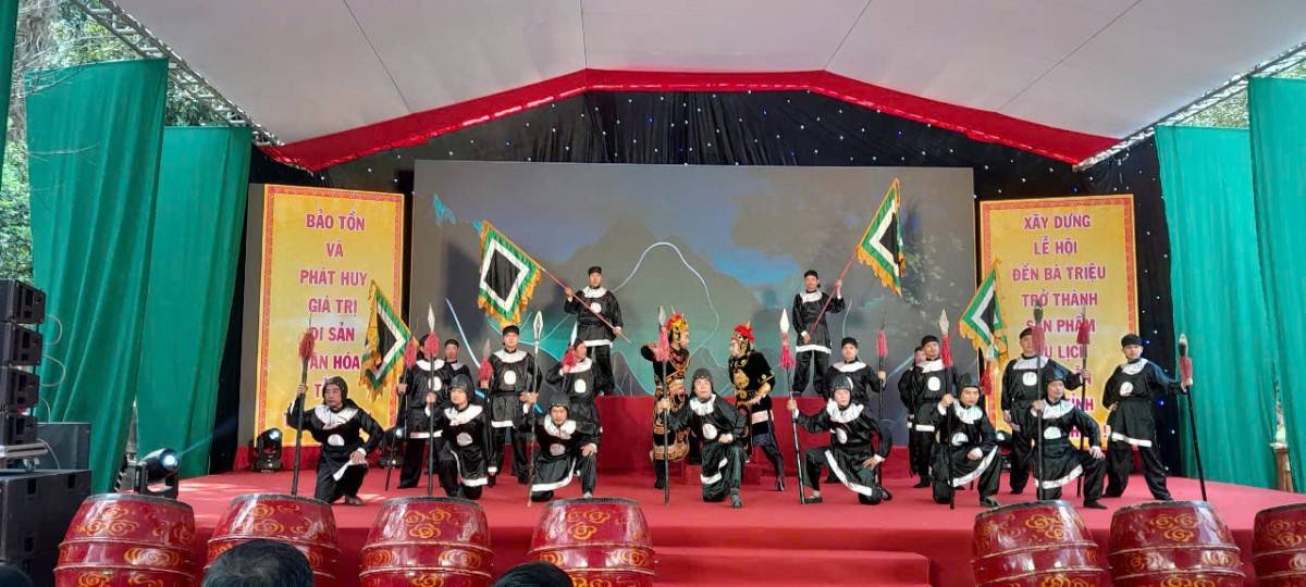 Thanh Hóa: Khai mạc lễ hội Đền Bà Triệu - tôn vinh gương nữ hào kiệt nước Nam