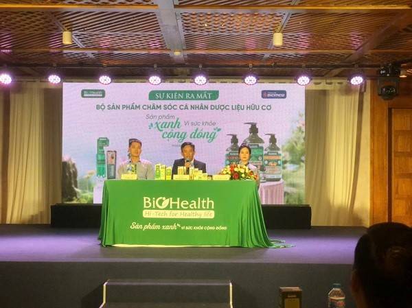 BioHealth ra mắt bộ sản phẩm dược liệu hữu cơ