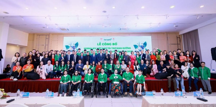 Herbalife Việt Nam tài trợ cho các vận động viên xuất sắc