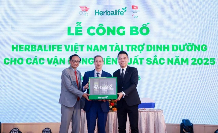 Herbalife Việt Nam tài trợ cho các vận động viên xuất sắc