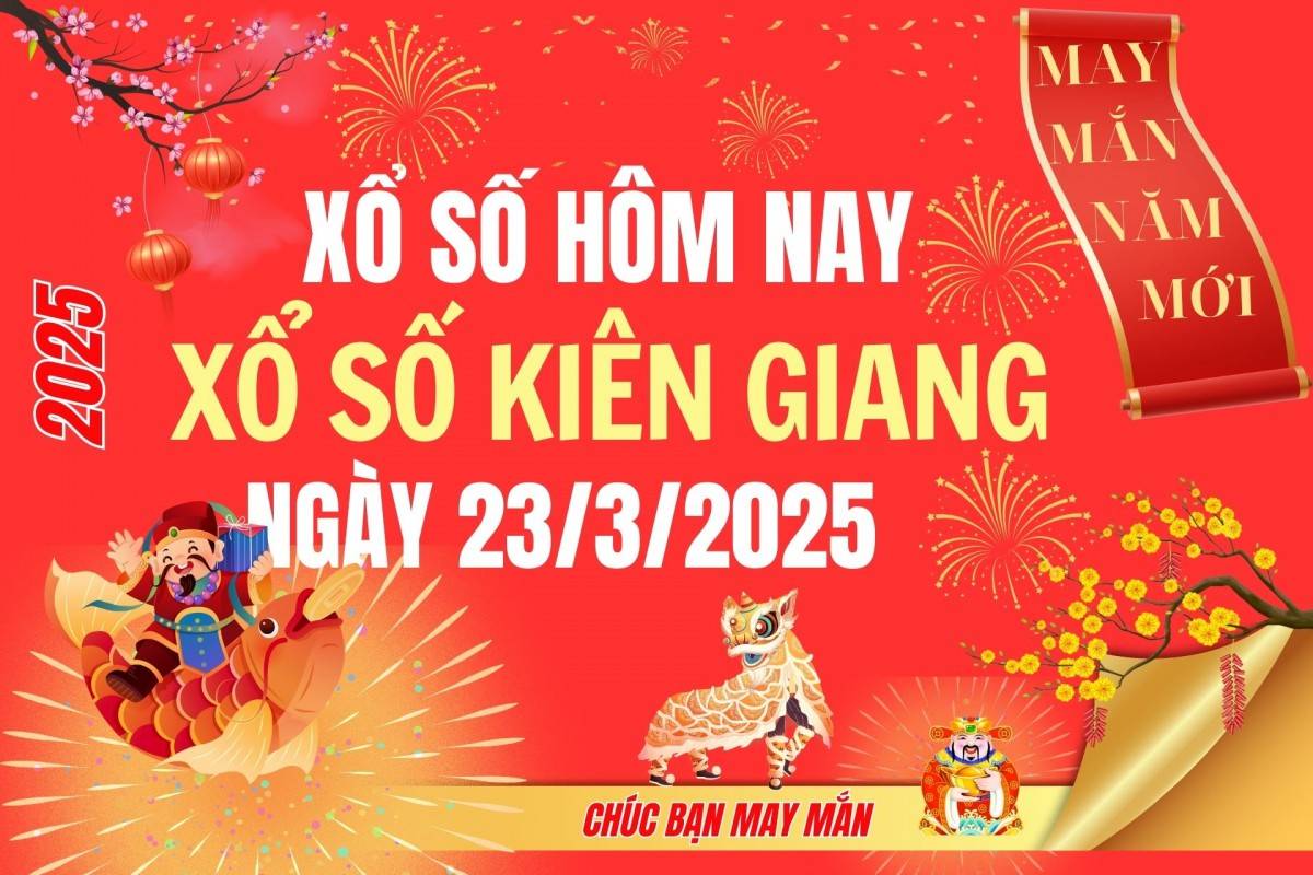 XSKG 16/3, Kết quả xổ số Kiên Giang hôm nay 16/3/2025, Trực tiếp XSKG ngày 16 tháng 3