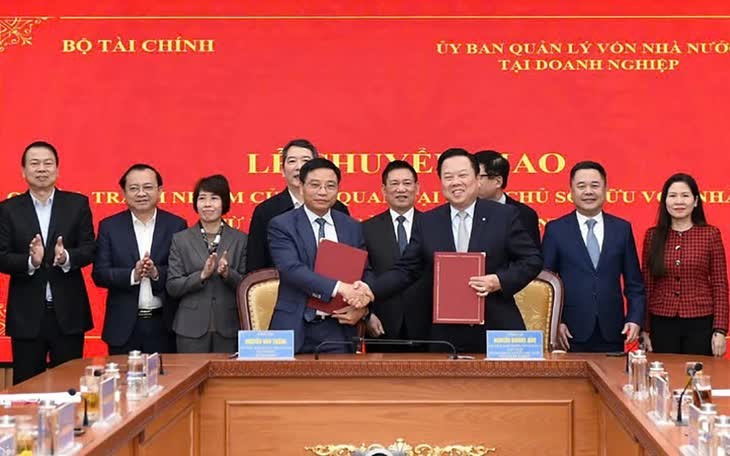 Chuyển giao các doanh nghiệp thuộc Ủy ban Quản lý vốn nhà nước về Bộ Tài chính - Ảnh: VGP