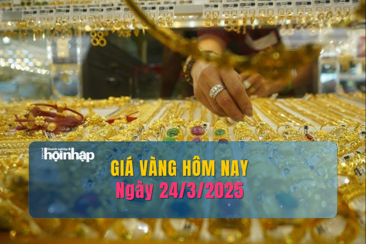 Giá vàng hôm nay 24/3: Vàng nhẫn tròn trơn neo ở mức cao trên 98 triệu đồng/lượng