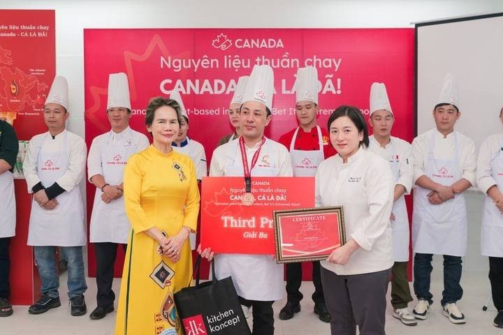 Sáng tạo cùng nguyên liệu thuần chay Canada