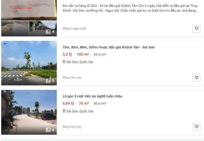 Bất động sản phía Tây Hà Nội: Cò đất