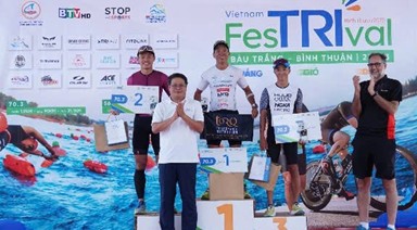 Trên 700 vận động viên dự Giải đấu 3 môn phối hợp VietNam FesTRIval Bình Thuận 2025