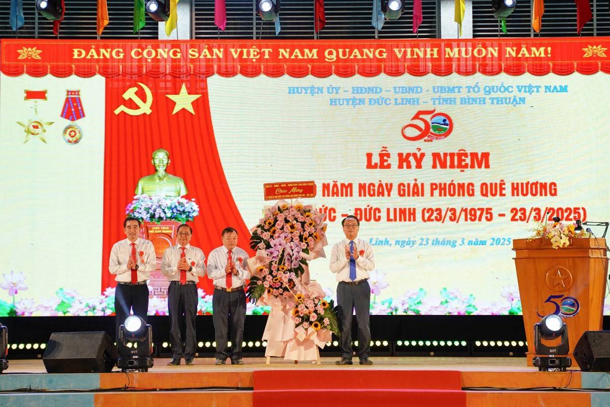 Bình Thuận: Đức Linh đứng trước nhiều cơ hội phát triển trong kỷ nguyên mới