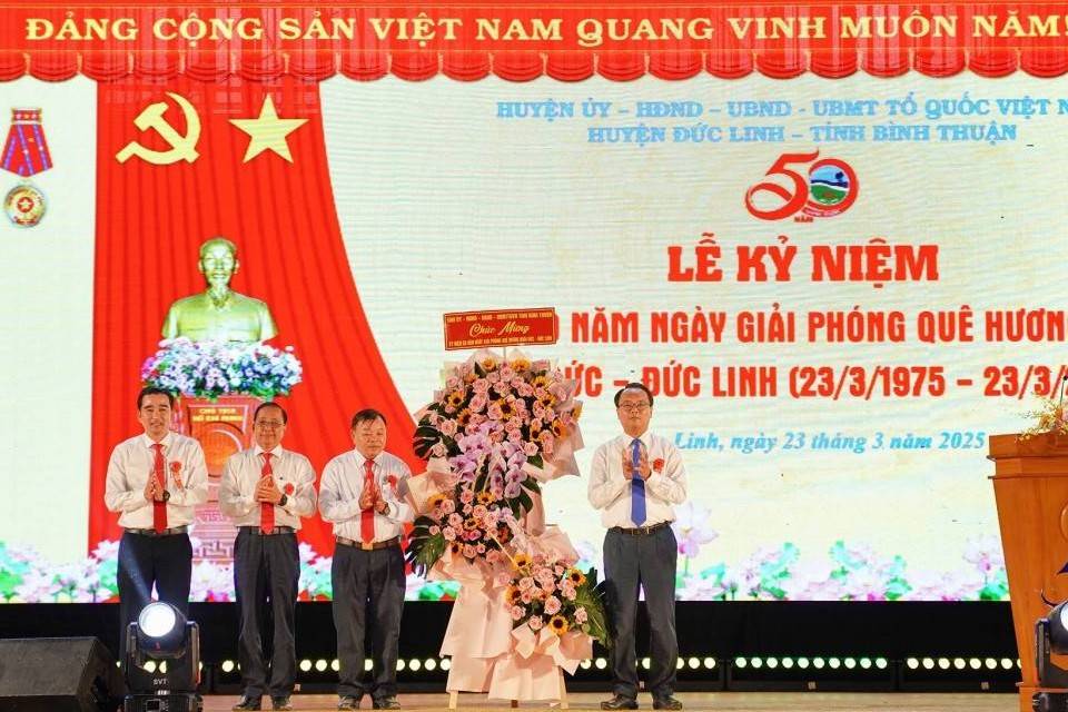 Bình Thuận: Huyện Đức Linh đứng trước nhiều cơ hội phát triển trong kỷ nguyên mới