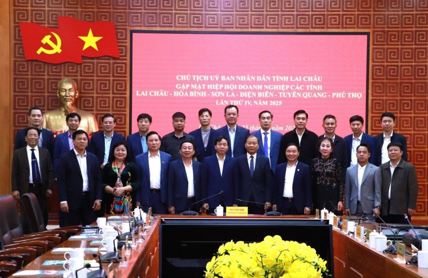 Lai Châu tổ chức gặp mặt Hiệp hội Doanh nghiệp 6 tỉnh Tây Bắc