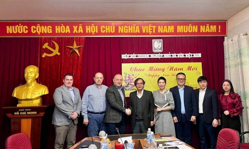 VINASME gặp gỡ phái đoàn từ Hy Lạp thúc đẩy kết nối giao thương