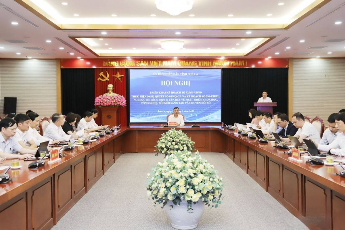 Sơn La: Đẩy mạnh ứng dụng khoa học, công nghệ, chuyển đổi số trên tất cả các lĩnh vực