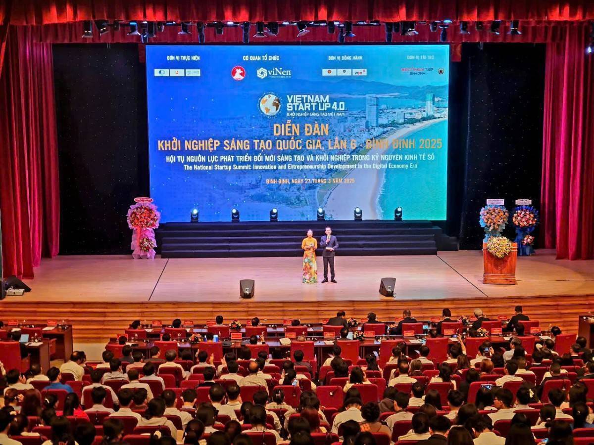 Hội nghị Thượng đỉnh Khởi nghiệp Sáng tạo Quốc gia lần thứ 6 nằm trong khuôn khổ Diễn đàn Khởi nghiệp Sáng tạo Quốc gia lần thứ 6 - Bình Định 2025   Hội nghị Thượng đỉnh Khởi nghiệp Sáng tạo Quốc gia lần thứ 6 nằm trong khuôn khổ Diễn đàn Khởi nghiệp Sáng tạo Quốc gia lần thứ 6 - Bình Định 2025