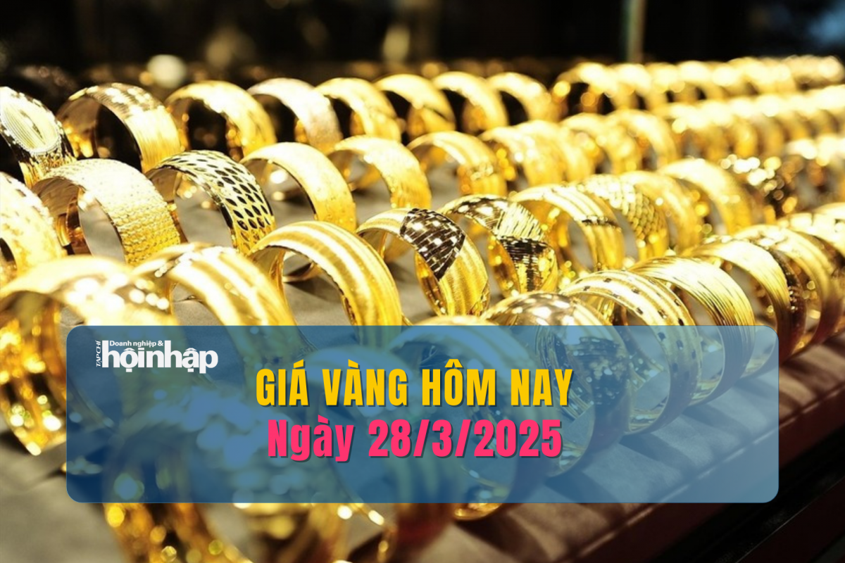 Giá vàng hôm nay 28/3: Vàng nhẫn tròn trơn tăng mạnh vượt mốc 99 triệu đồng/lượng